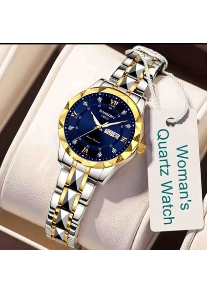 2 Adet Çift Saati Paslanmaz Çelik Erkek ve Kadın Lüx 1. Sınıf Kol Saati fiyatları