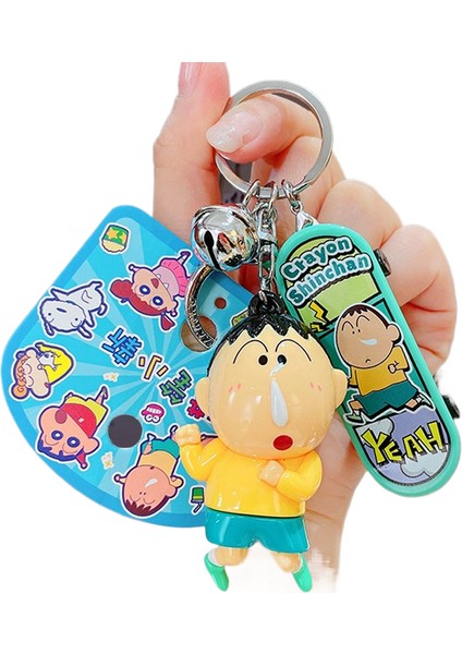 Karikatür Pastel Boya Küçük Yeni Süpermen Araba Anahtarlık Çekicilik Sevimli Bebek Çekicilik Anahtarlık (Yurt Dışından)