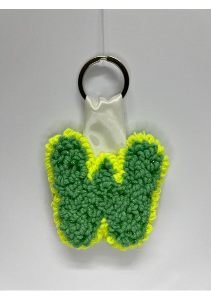 W Harf Anahtarlık ve Çanta Süsü