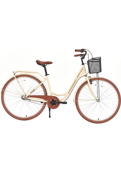 Sorrento Şehir Bisikleti 44 cm V 26 Jant 3 Vites Krem Gold fırsatları