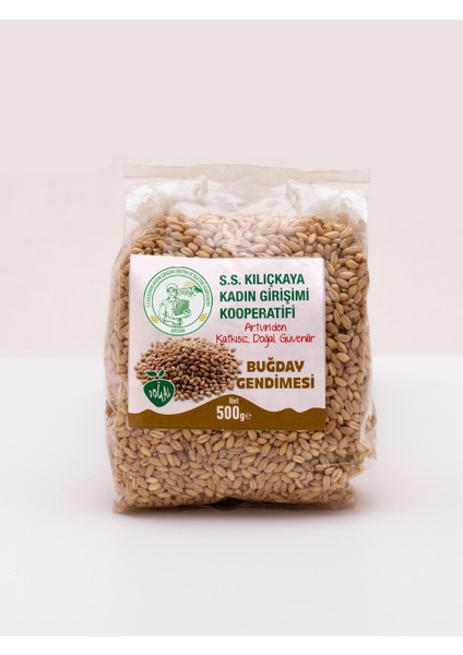 S. S. Kılıçkaya S. S. Doğal Tane Buğday 500 GR (Yerli Tohum, Katkısız, Doğal)