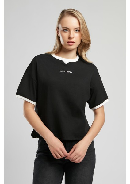 Briana Kadın O Yaka T-Shirt Siyah fiyatları