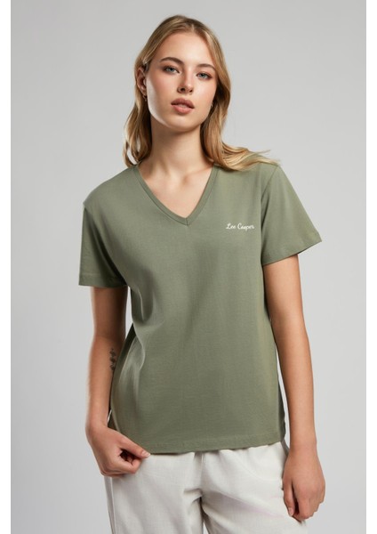 Sade Kadın V Yaka T-Shirt Siyah modelleri