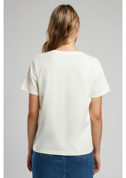 Butterfly Kadın O Yaka T-Shirt A. Sari fiyatları