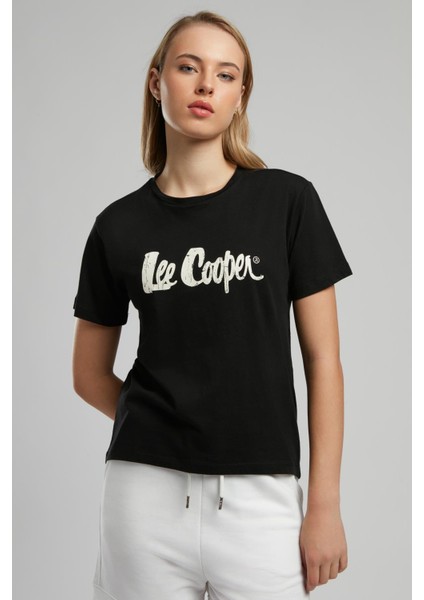 Londonlogo Kadın O Yaka T-Shirt Siyah fiyatları