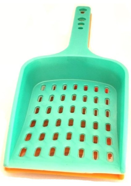 3 Adet Renkli Delikli Kedi Kumu Temizleme Filtre Elekli Dar Aralıklı Kürek Uzunluk 22 cm fiyatları