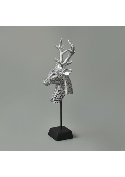 Deco Ciervo Dekor - Gümüş - 29 cm