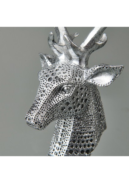 Deco Ciervo Dekor - Gümüş - 29 cm