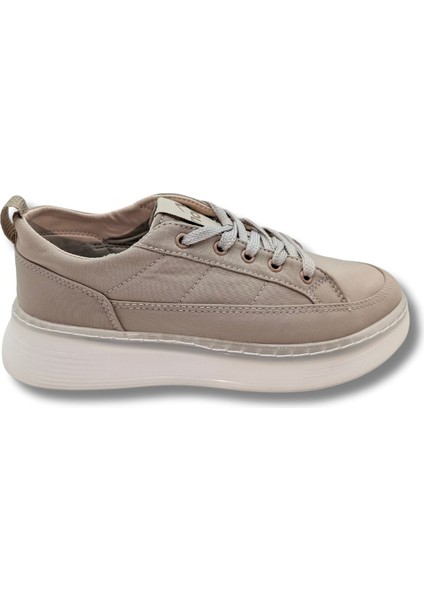 Noka - Soho | Kadın Sneaker | Şıklık ve Konforu Bir Araya Getirin - Noka Soho - Bej - 37
