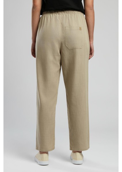 Alberta Kadın Dokuma Pantolon Bej fiyatları