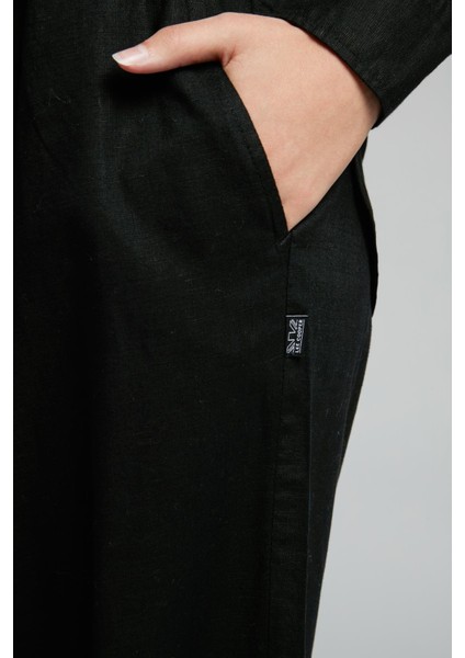 Paige Kadın Dokuma Pantolon Siyah fırsatları