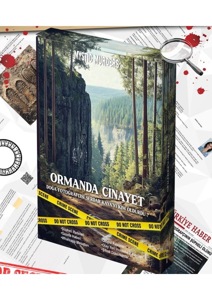 Dedektiflik Cinayet Çözme Oyunu - Ormanda Cinayet