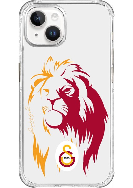 iPhone 15 Pro Uyumlu Galatasaray Sarıyla Kırmızı Aslan Lisanslı Telefon Kılıfı