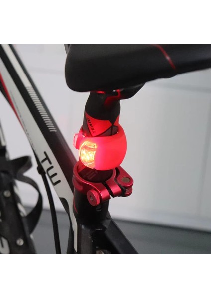 2 Adet LED Işıklı 3 Fonksiyonlu Bisiklet Scooter Işık Su Geçirmez Flaşör Seti modelleri