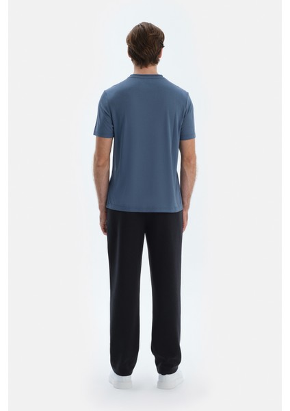 Indigo Bisiklet Yaka Kısa Kollu Regular Modal Tişört fiyatları