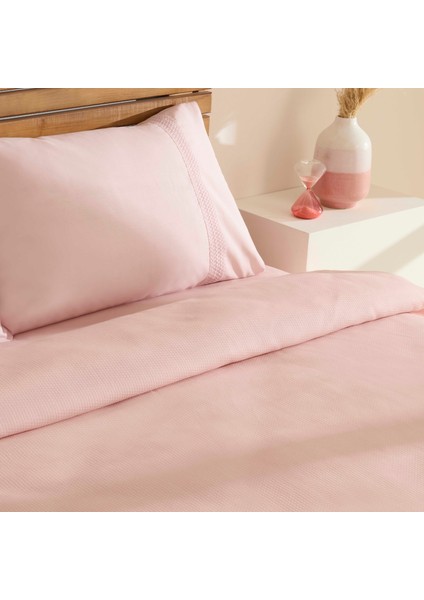 Maisy Bambu Çift Kişilik Pike Takımı Pudra modelleri