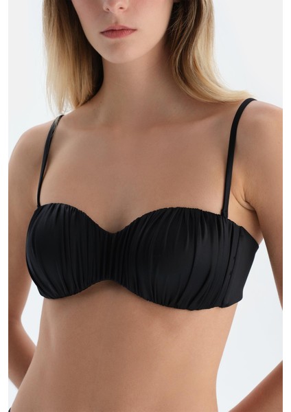 Siyah Straplez Bikini Üst indirimleri