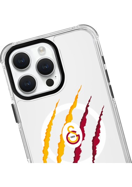 iPhone 13 Pro Uyumlu Galatasaray Aslan Pençe Magsafe Lisanslı Telefon Kılıfı fiyatları
