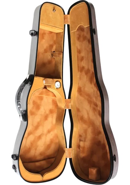 Desenli Fiber 4/4 Keman Kutusu (Hardcase)