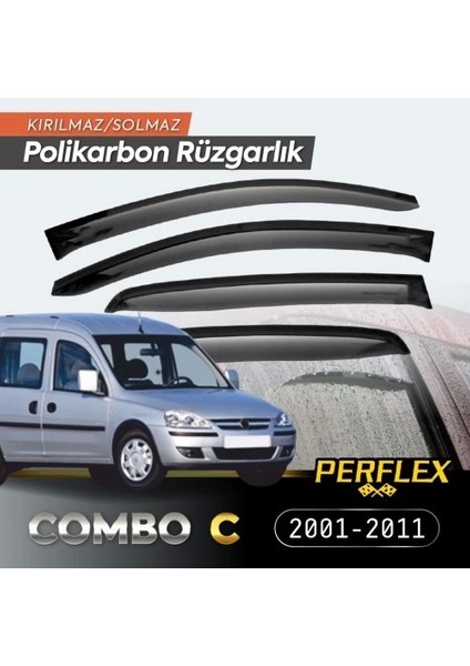 Opel Combo C 2001-2011 Cam Rüzgarlığı V2 Mugen