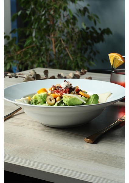 Beyaz Delta Makarna Tabağı 26 Cm fırsatları