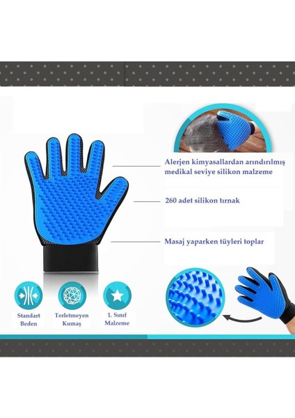 Sağ El İçin Kedi Köpek Tüy Toplama Kaşıma Tarama Eldiveni Evcil Hayvan Tüy Toplama Eldiveni fiyatları