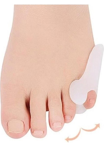 Silikon Bunyon Serçe Parmak Kemık Koruyucu Makaralı 1 Çift
