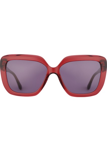 BA8120 Güneş Gözlüğü C1 Transparent Red/black