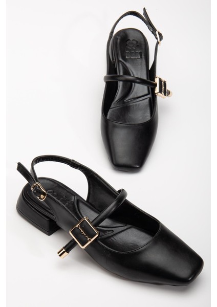 Suins Pirge Siyah&ten Kadın Babet Ayakkabı modelleri