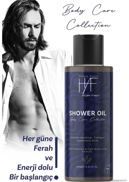 Erkeklere Özel Derin Temizlik Ferahlatıcı Bakım Nemlendirici Etkili Duş Jeli 250 ml 3'lü indirimleri