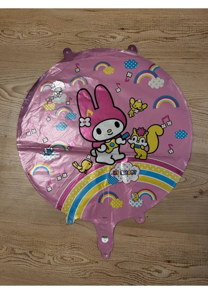 Kuromi My Melody Pembe Folyo Balon