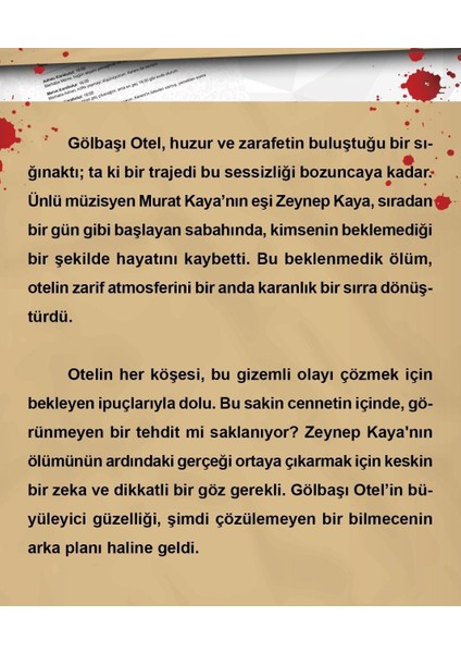 Dedektiflik Cinayet Çözme Oyunu - Otelde Cinayet fiyatları