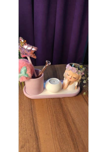 Masa Üstü Kalemlik , Saksı , Mumluk , Hediyelik Set ,dekor modelleri
