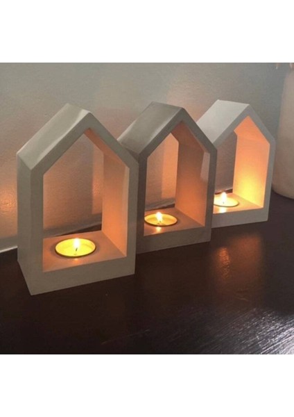 Dekoratif Ev Obje Mumluk Seramik Renk Yılbaşı Süsü