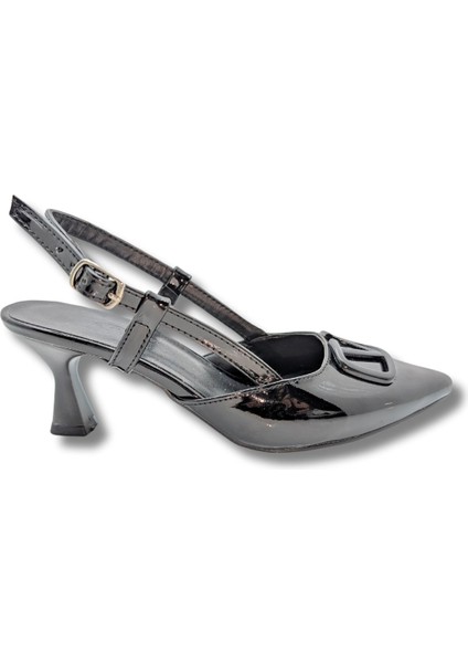 Frieda | Arkası Açık Stiletto - Frieda - Siyah - 37