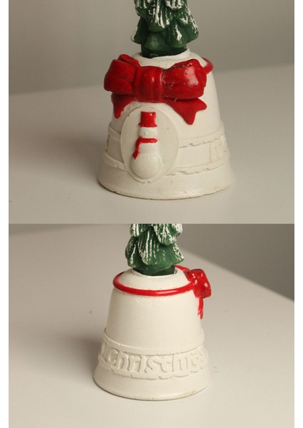 Ikili (2'li) Beton Yılbaşı / Noel Temalı Şamdan Seti (Kardan Adam+ Kurabiye Adam) indirimleri