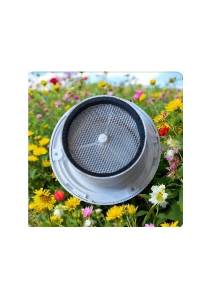 Q 100 Gemici Anemostad Wc Banyo Havalandırma Menfezi Plastik Hijyenik Ortam Menfezi Alüminyum Telli indirimleri