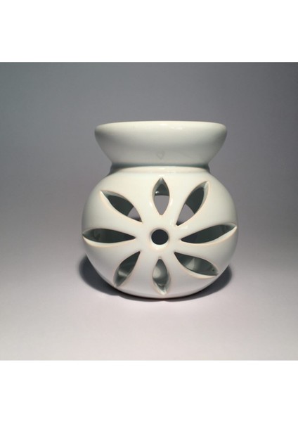 2li Set Siyah Beyaz Seramik Lotus Buhurdanlık Mumluk Tealight Mumluk fiyatları