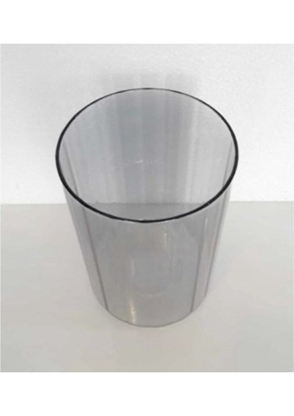 Füme Cam Boru Şeklinde Şamdan Camı Avize Camı E27 Boru Cam (En 10 cm Boy 15 cm )