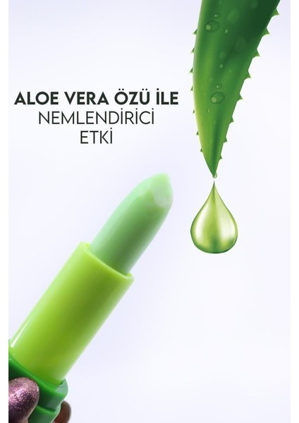 Aloe Vera Içerikli Soothing Gel Sihirli Ruj