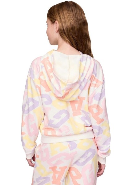 Logo Relaxed Havlu Kumaş Sweatshirt - 723295