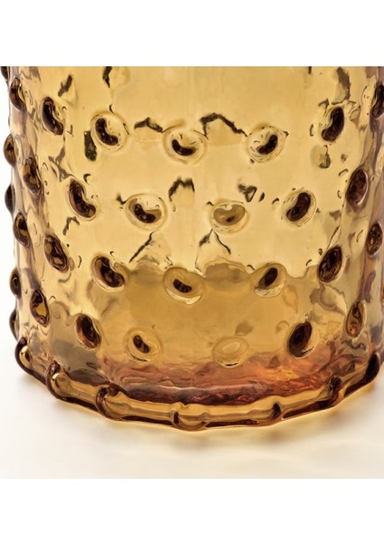 Hutlös 4 Lü Set 6 cm Koyu Sarı Cam Tealight Mumluk Şamdan fırsatları