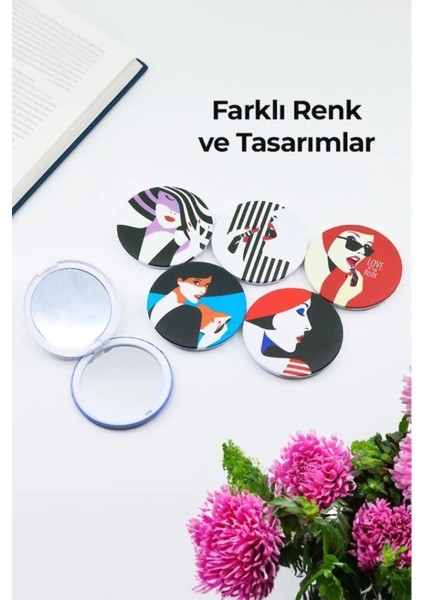 Taşınabilir Mini Cep Makyaj Aynası