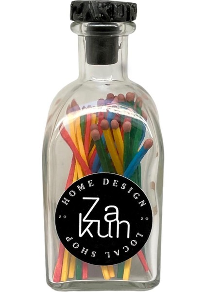 Dekoratif Cam Mum Kibritliği ve Ekstra Uzun Renkli Kibrit modelleri