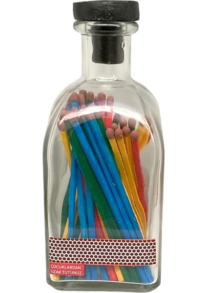 Dekoratif Cam Mum Kibritliği ve Ekstra Uzun Renkli Kibrit fırsatları