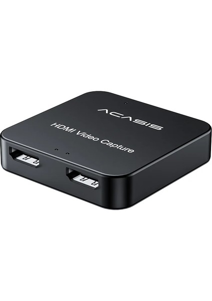 HD33 4K 30Hz, 1080P 60Hz Kayıt Cihazı, 4K60 Pass-Through, HDMI In&out, 3,5mm Aux Destekli, Ps5/xbox/nintendo Switch Uyumlu Type-C Kayıt Cihazı
