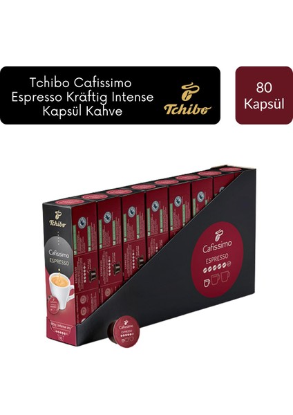 Cafissimo Espresso Kraftig Intense Aroma Kapsül Kahve x 8 Adet