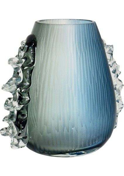 Saphira Mavi Cam Vazo Küçük fiyatları