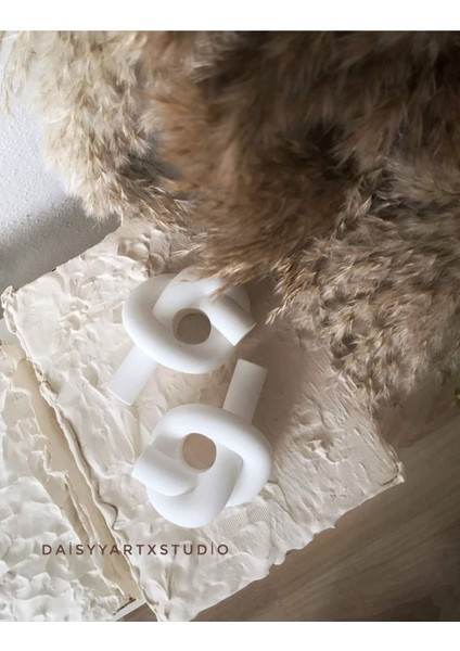 Düğüm Mumluk (2 Adet)