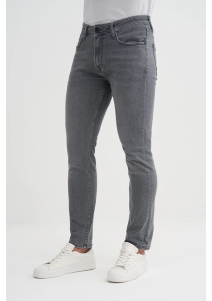 Terry Slim Fit Denim Pantolon Normal Bel Boru Paça modelleri